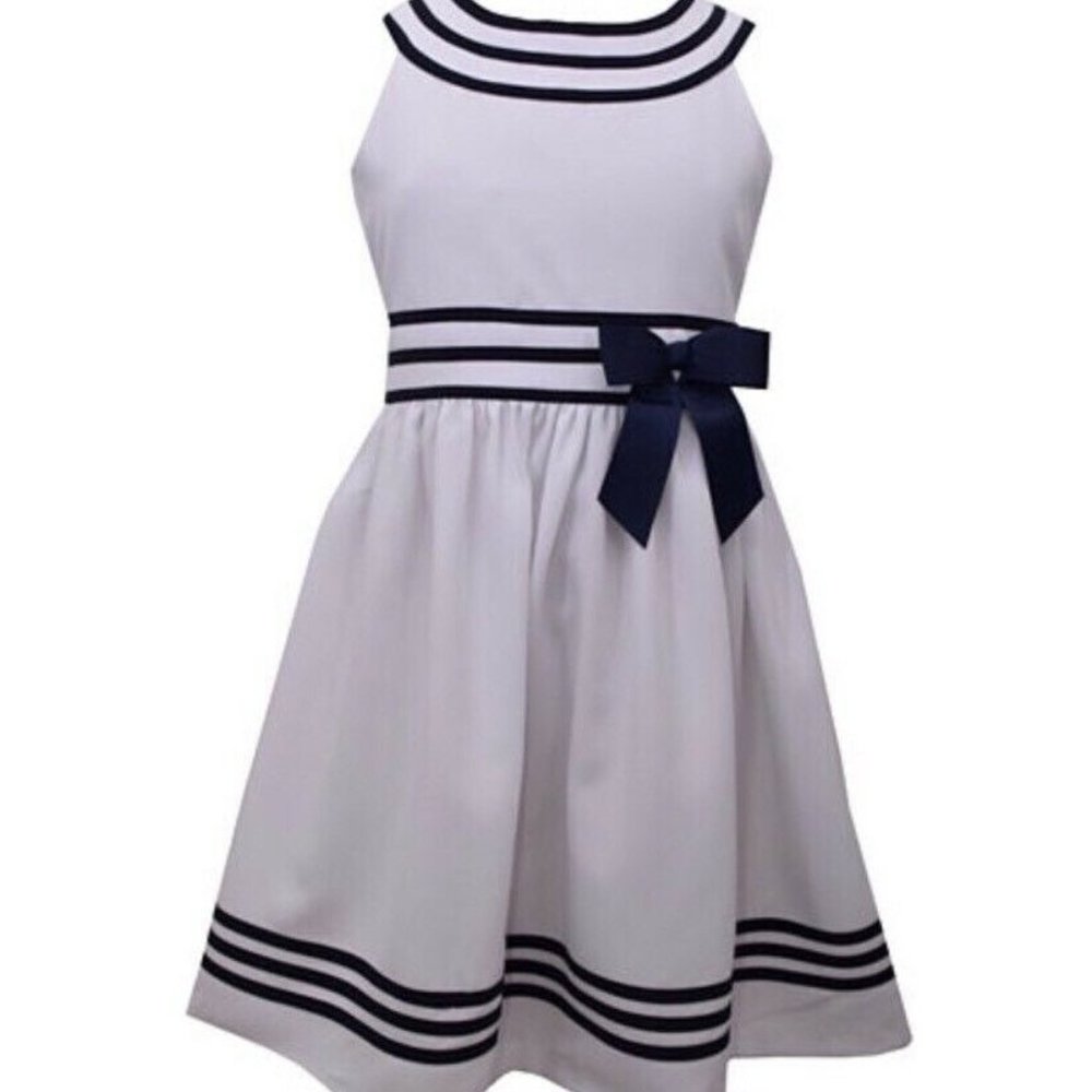 Bonnie Jean Big Girls' Holiday Sailor Dress